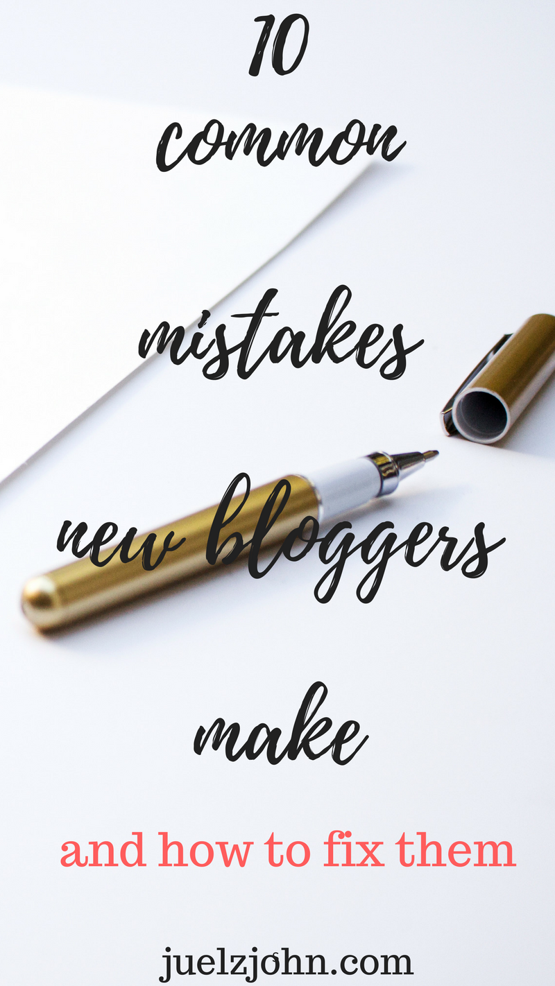 Mistakes New Bloggers Make When Starting Out And How To Avoid Them