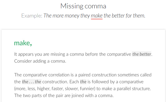 free grammar tool.Grammarly