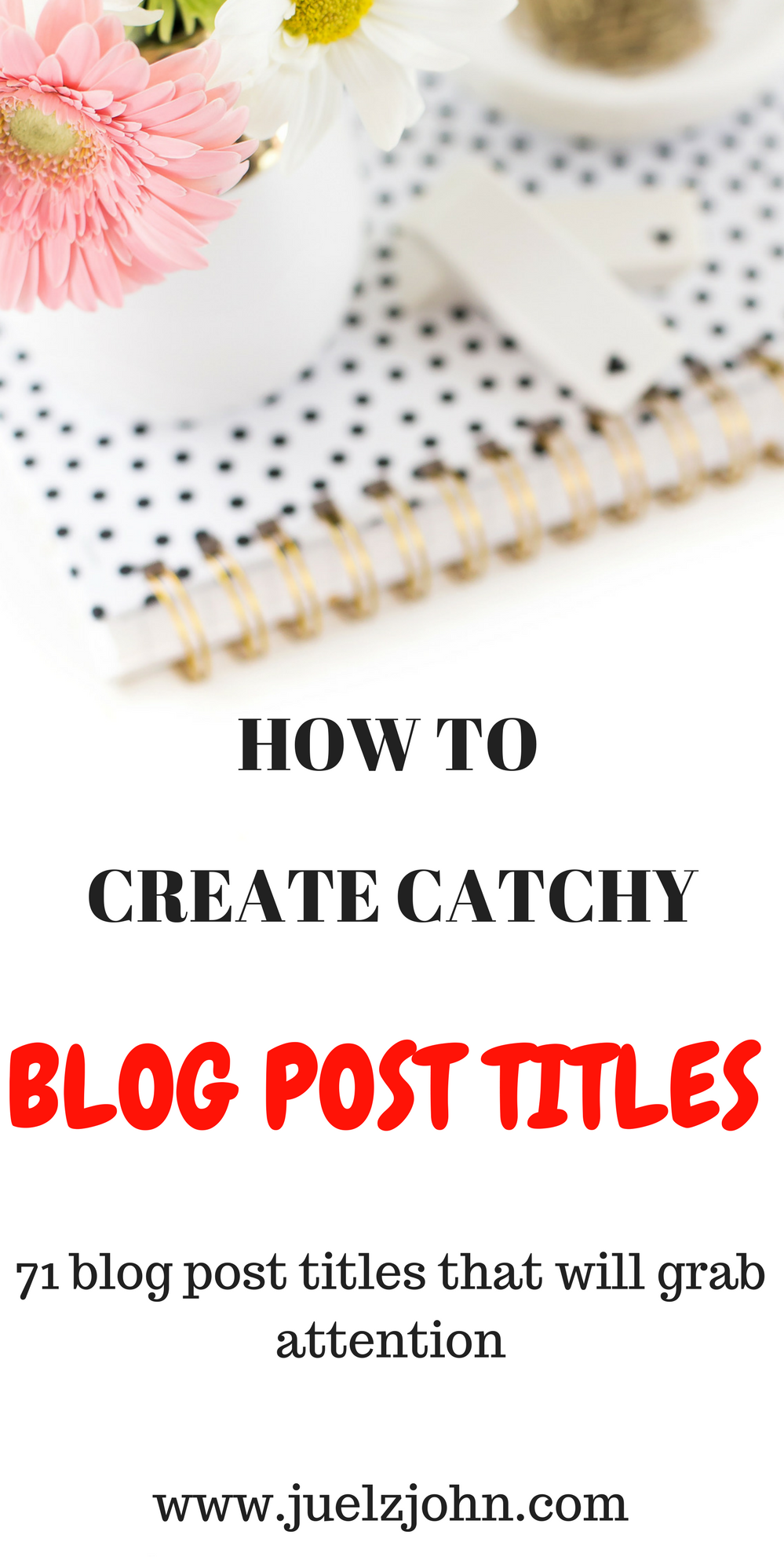 How to craft a catchy blog title