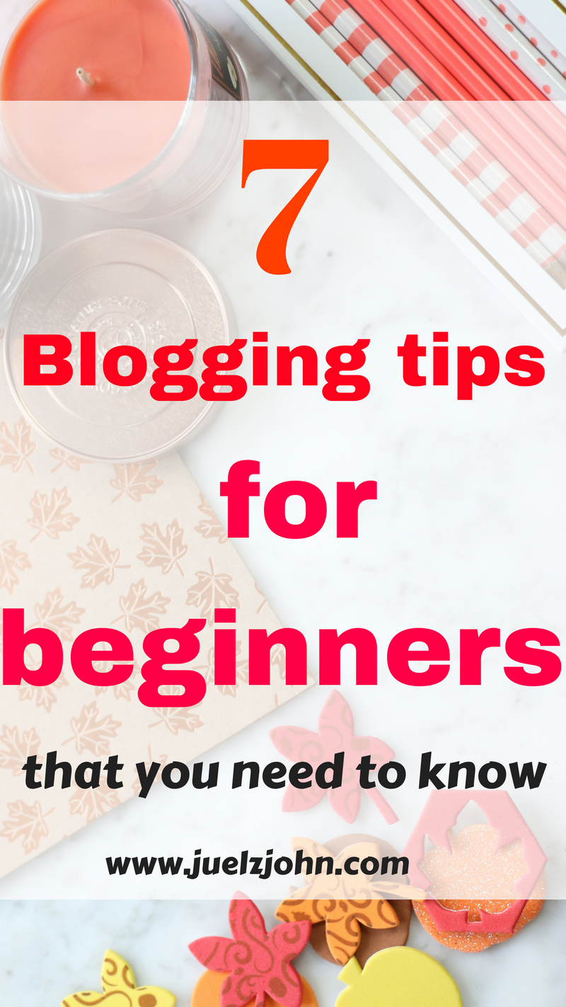 7 blogging tips for any brand new beginners
