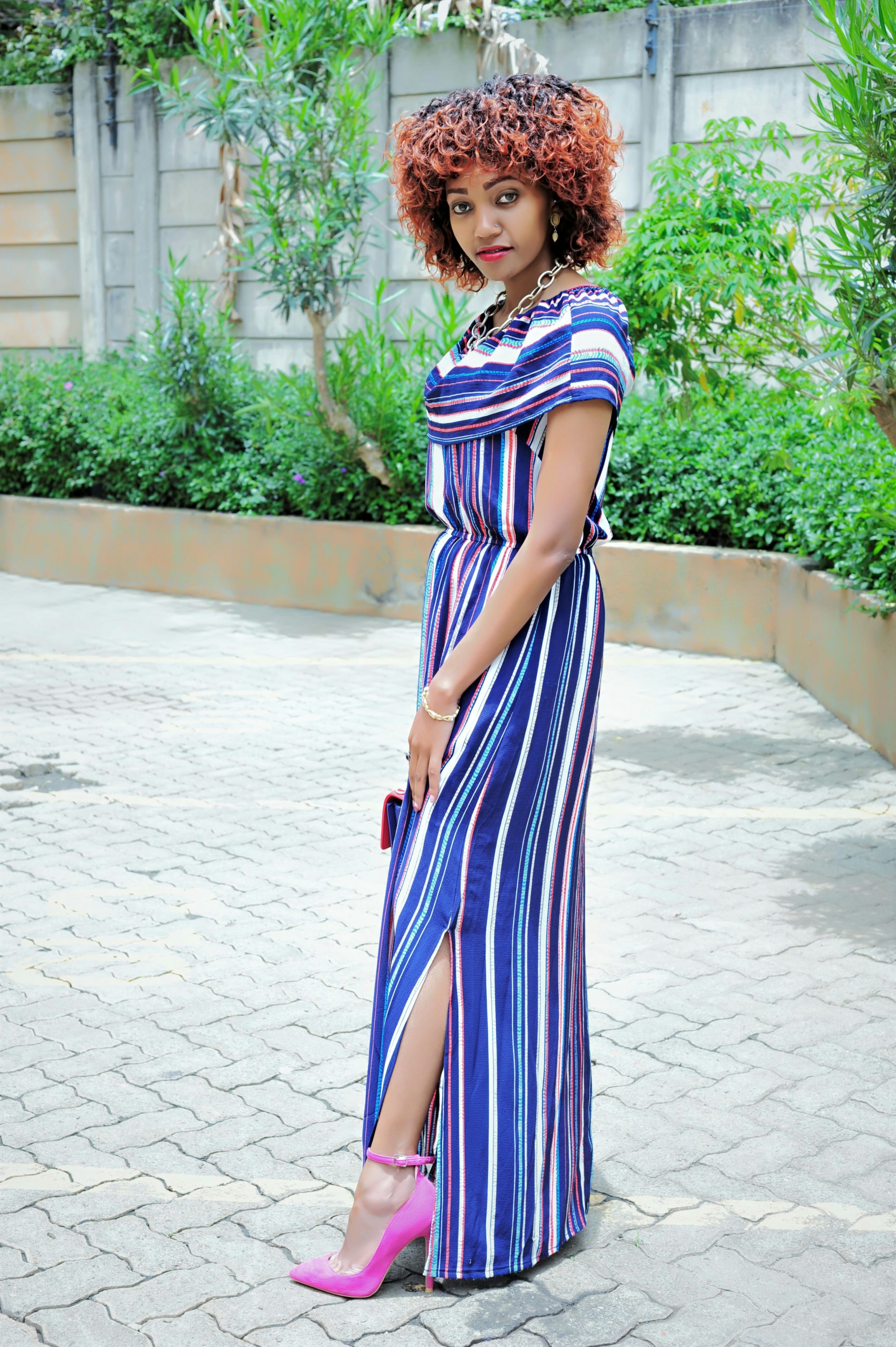 how to wear a maxidress for short girls