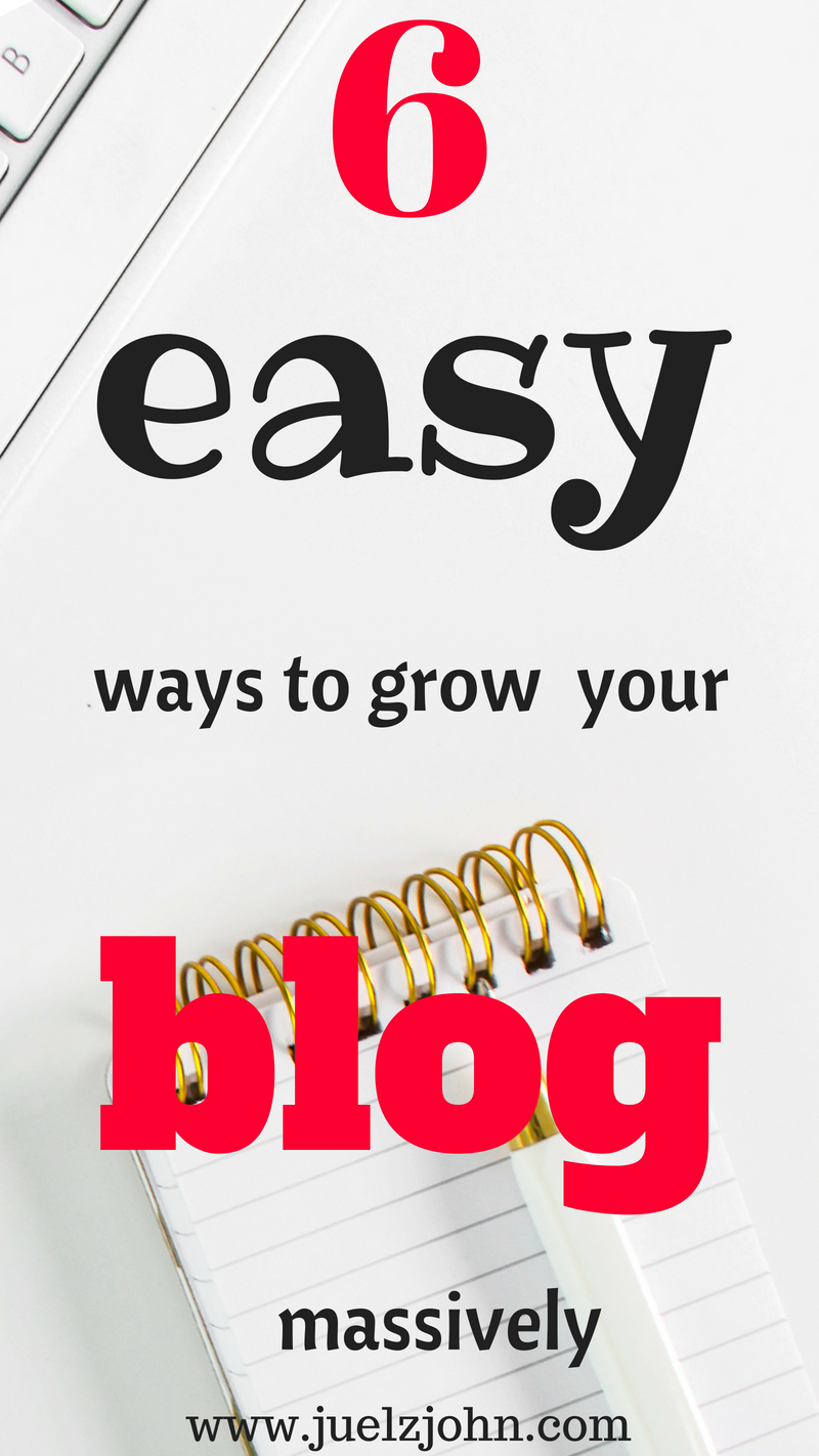 6 easy ways to grow your blog