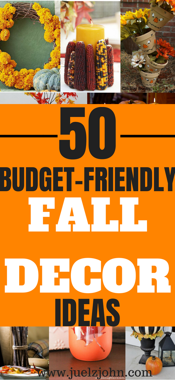 50 Cheap and Easy DIY Fall Decor Ideas You Can’t Resist This Year