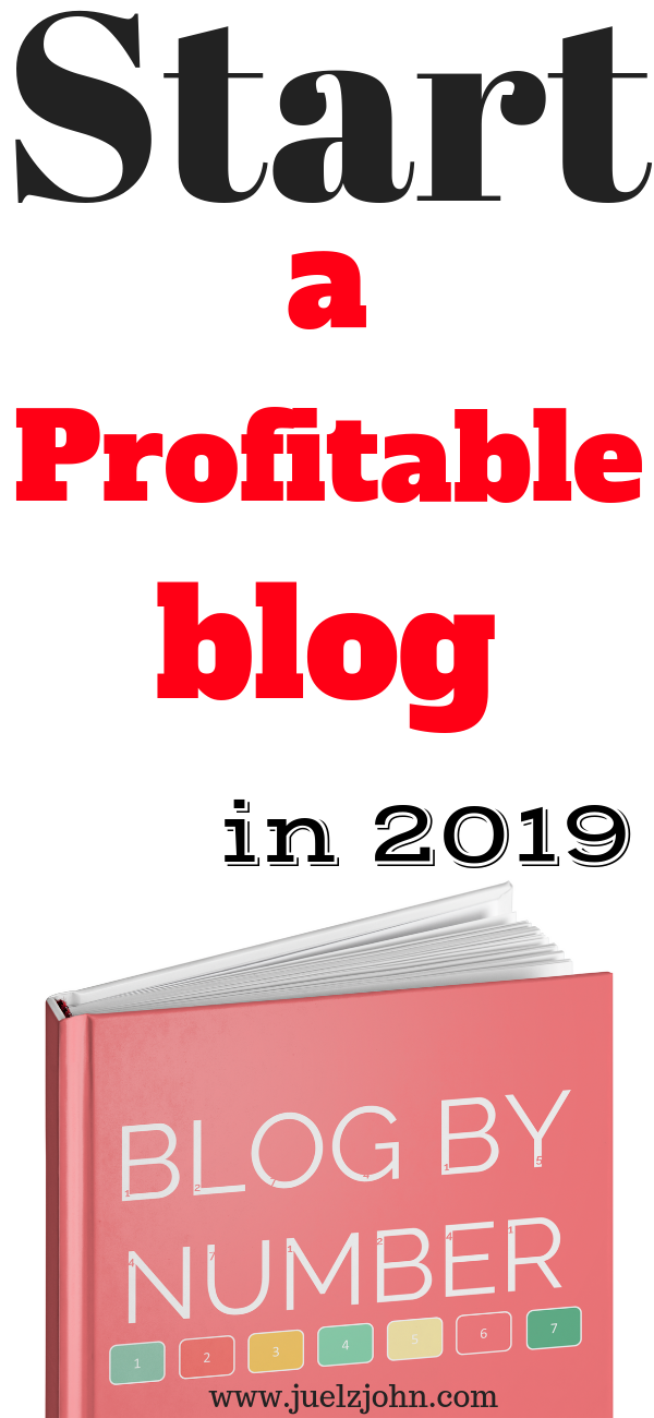 start a profitable blog