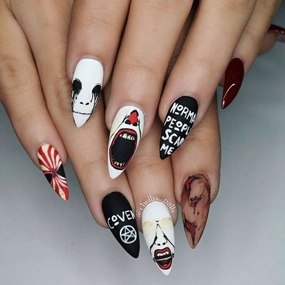 easy halloween nail art ideas