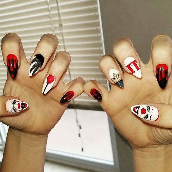 Download Halloween Nails Easy Acrylic Pics