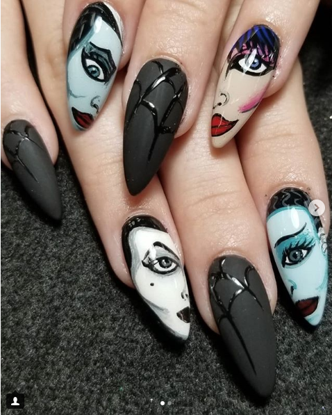 30 Easy Halloween Nail Art Ideas To Copy Now Juelzjohn