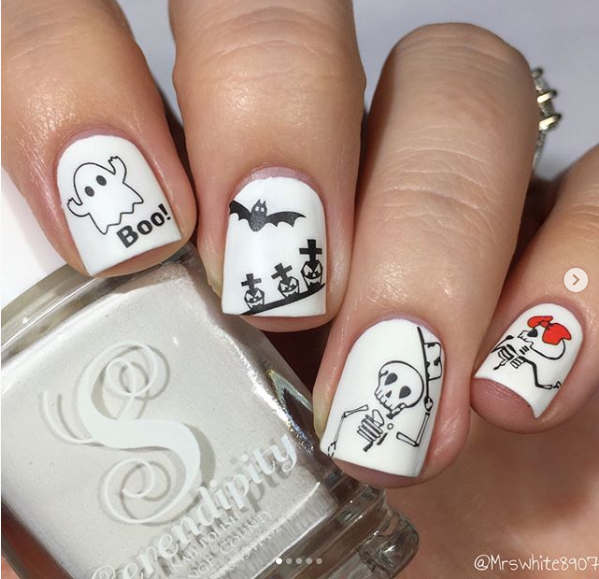 30 Easy Halloween nail art ideas to copy now - juelzjohn