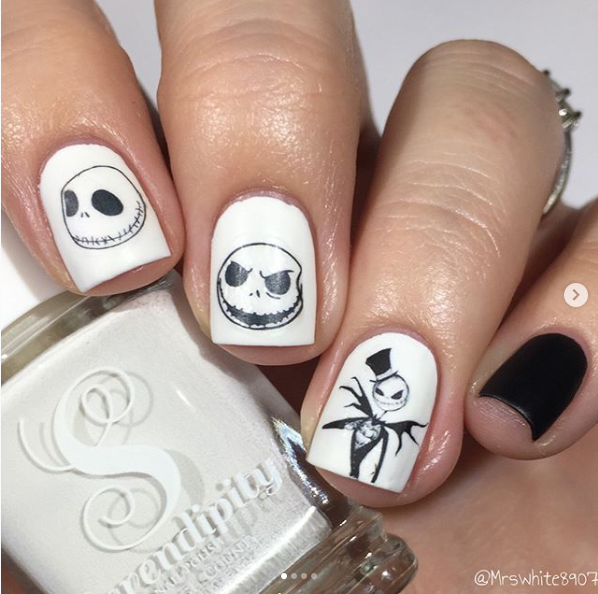 easy halloween nail art ideas