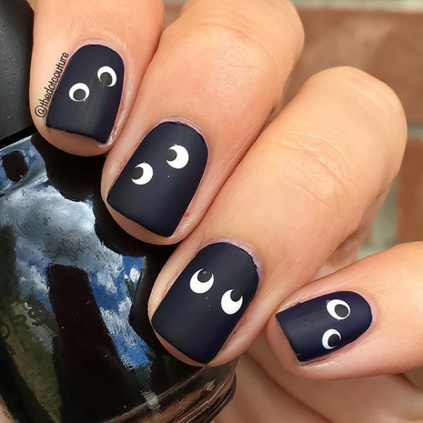 easy halloween nail art ideas