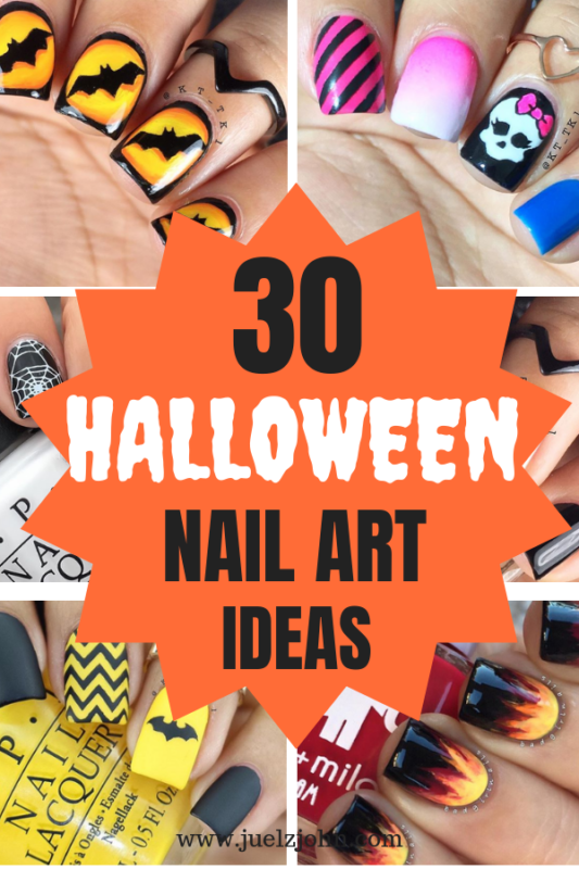 30 Easy Halloween nail art ideas to copy now - juelzjohn