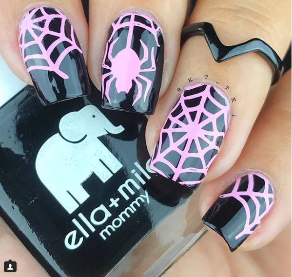 easy halloween nail art ideas