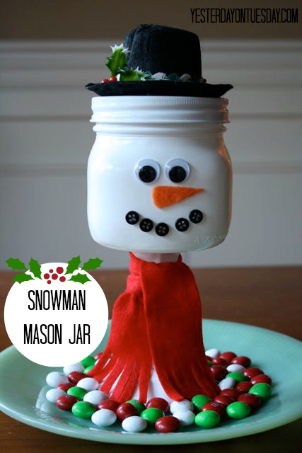 Christmas mason jar crafts