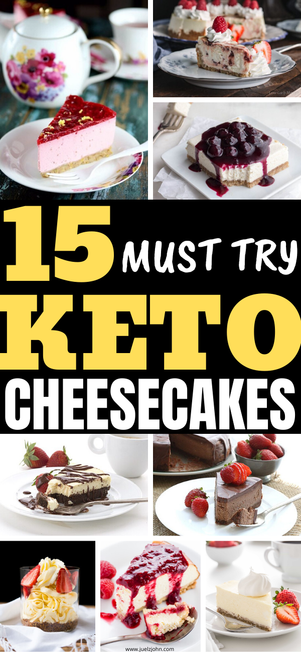 Easy keto cheesecake recipes for ketogenic desserts