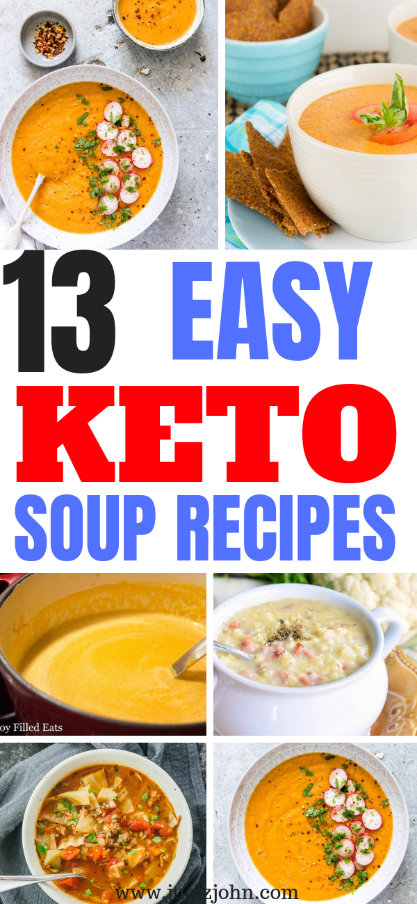 low carb keto soup recipes