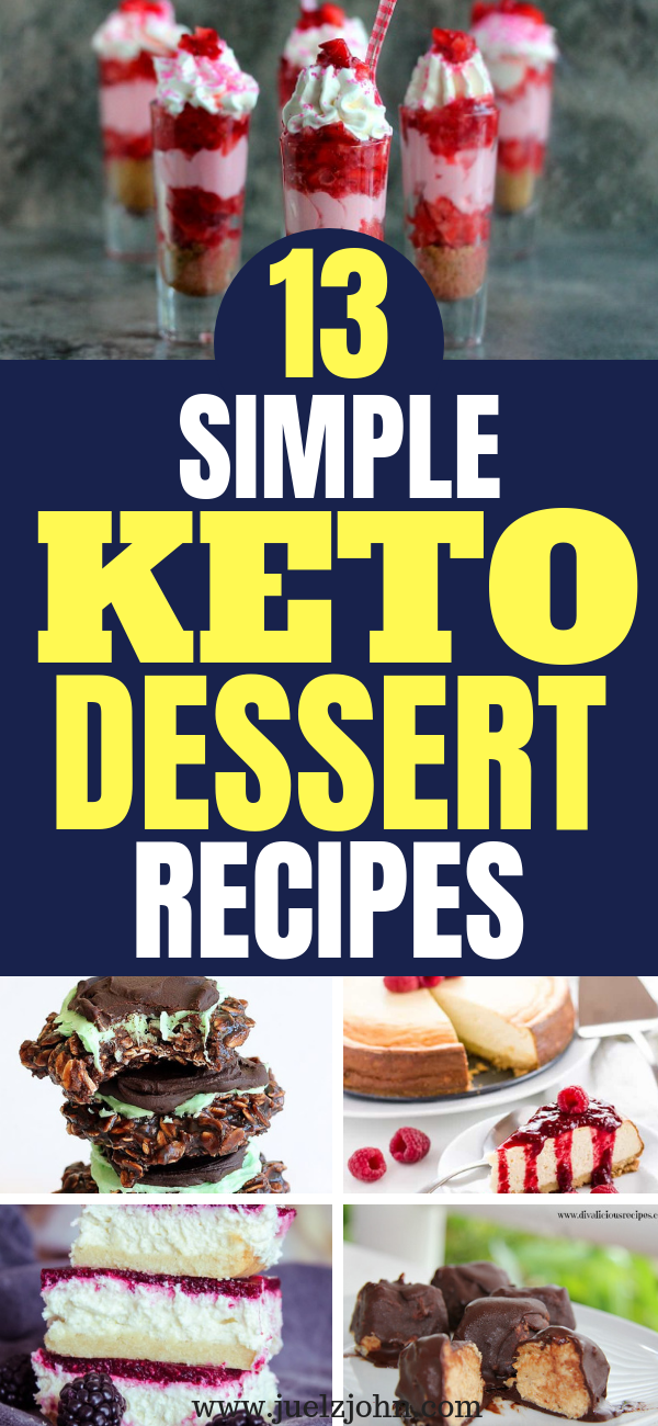 easy keto dessert recipes