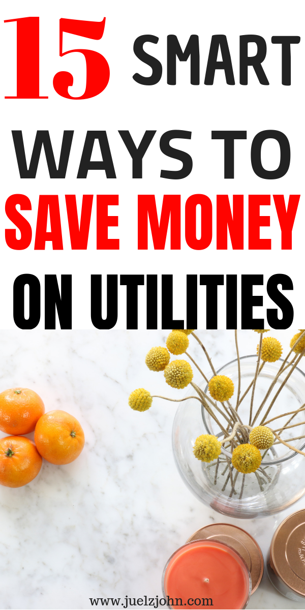 save money on utilities