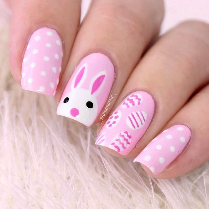 26 Adorable Easter Nail Designs That’ll Blow Your Mind Away. juelzjohn
