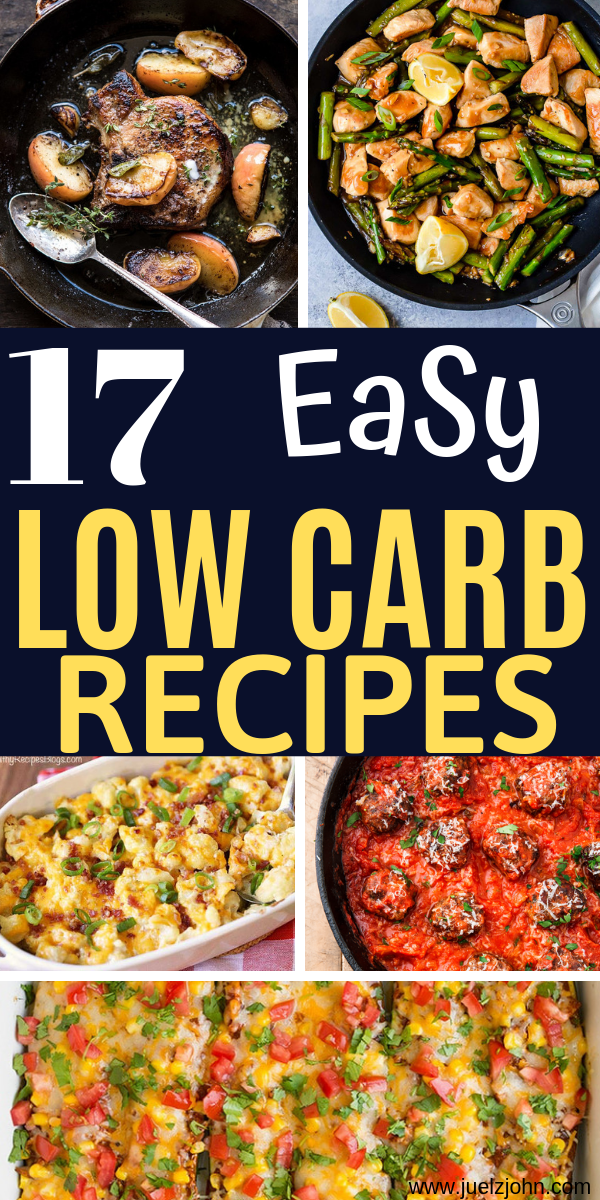 easy low carb recipes