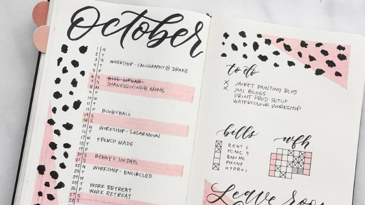 Beginner's Guide to Learn How to Bullet Journal Like a Pro!