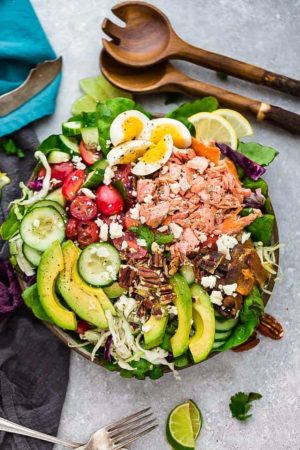 keto salad influencer