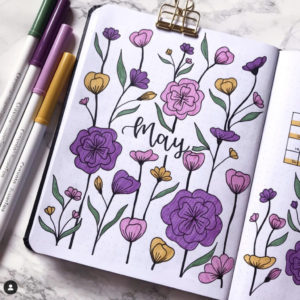 Bujo for may