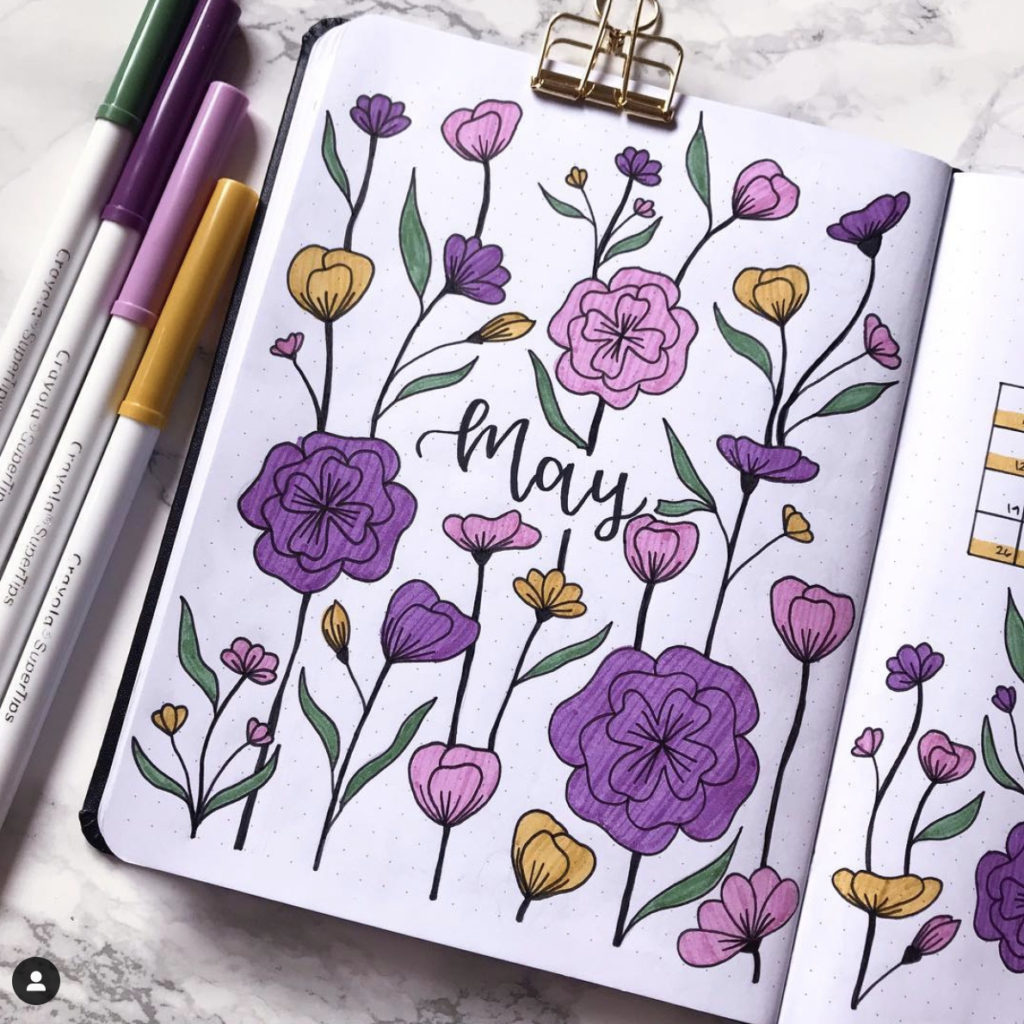 15 Creative Bullet Journal Cover Page Inspirations Bullet Journal Diy ...