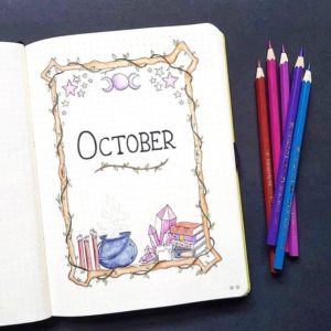 bullet journal ideas for October