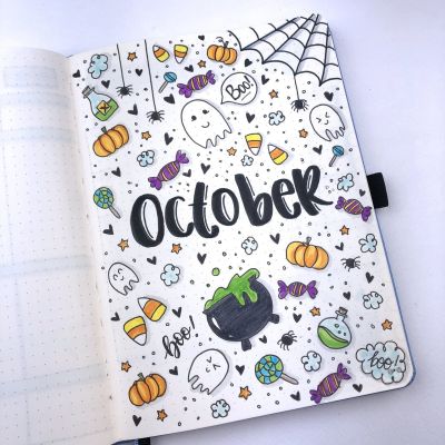 notebook cover drawing ideas