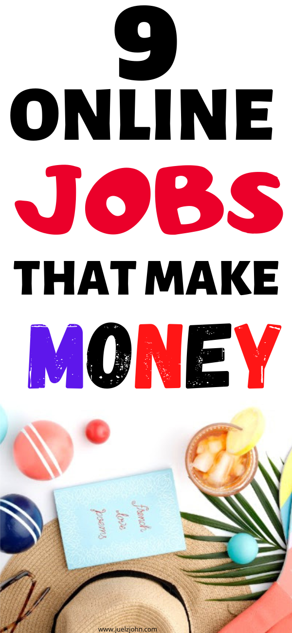 money making ideas like high paying online jobs