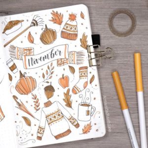 November monthly cover ideas