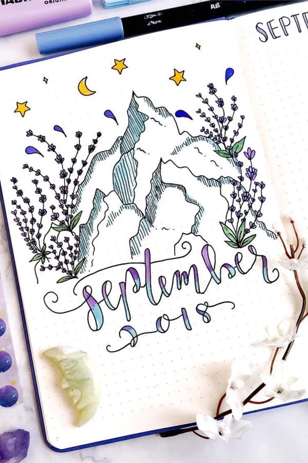 September monthly cover spread
