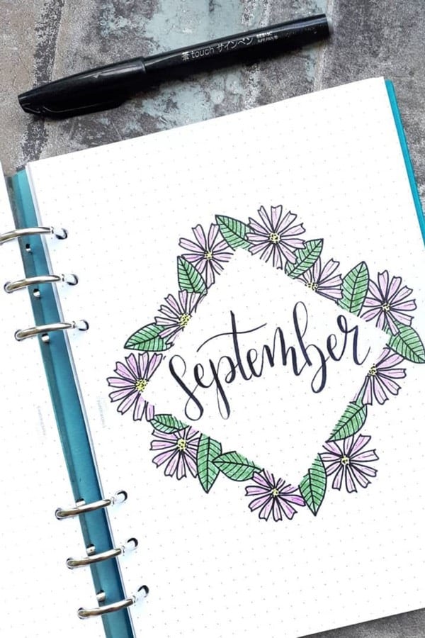 September monthly cover spreads
