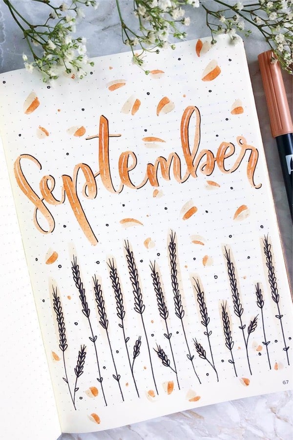 September monthly cover ideas 
