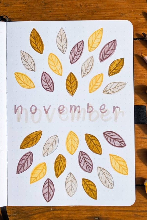 November monthly covers