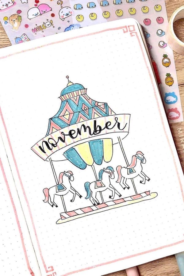 November monthly cover ideas