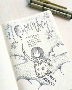 november bullet journal covers