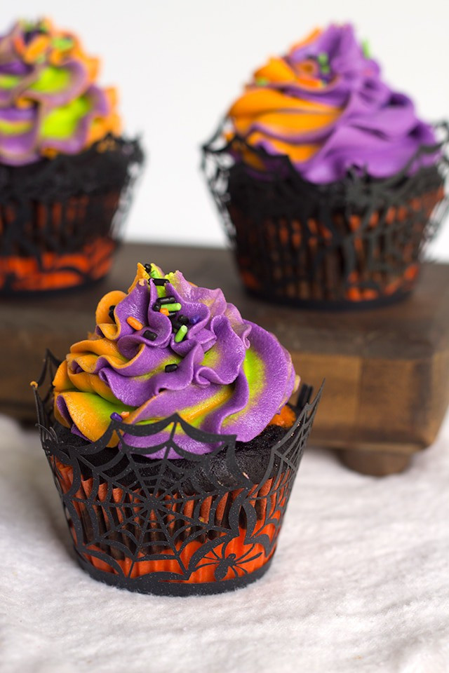 Halloween cupcakes