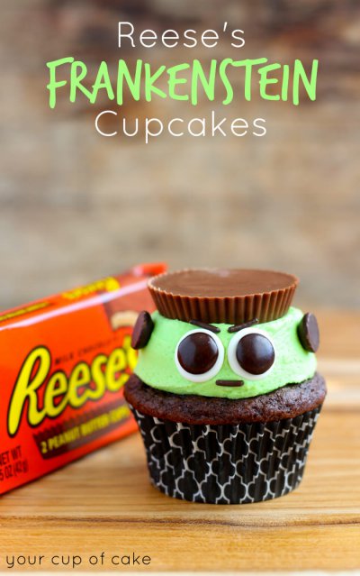 easy Halloween cupcakes