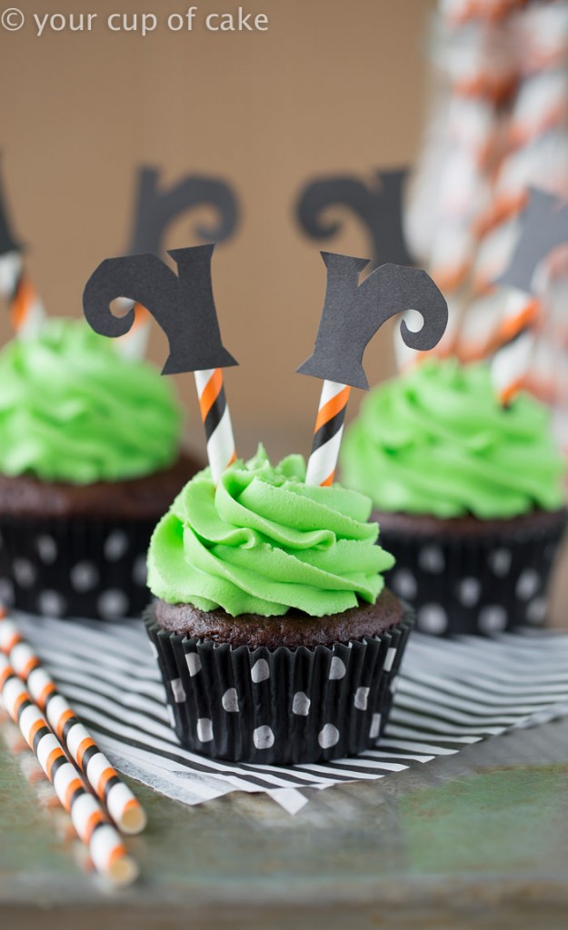 easy Halloween cupcakes