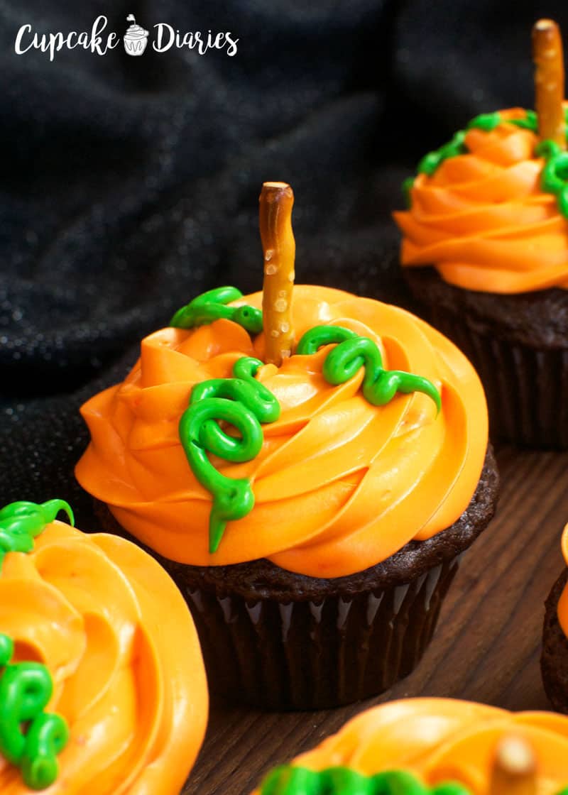 easy Halloween cupcakes