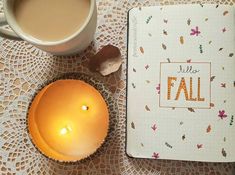 fall bullet journal ideas for autumn