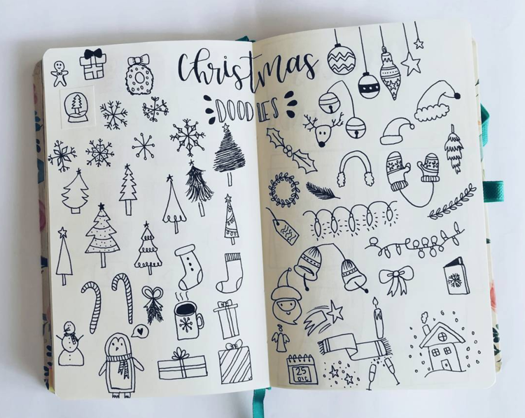 December bullet journal ideas