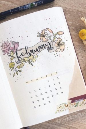 19 February bullet journal covers for 2023 to inspire you - juelzjohn