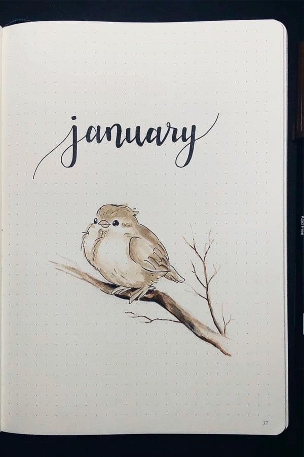 January monthly covers