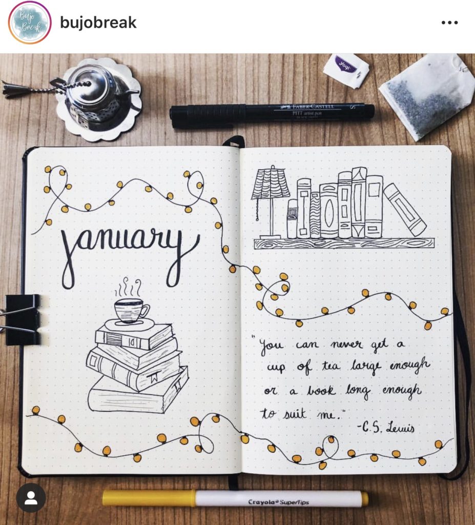 37 Beautiful January Bullet Journal Ideas to Inspire You (2024) — Wander  Her Way