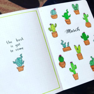 19 Creative March bullet journal spreads for 2022 - juelzjohn