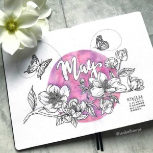 may bullet journal layouts