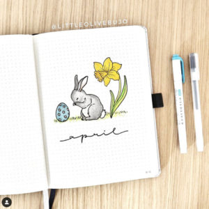 21 April bullet journal cover pages for 2023 to inspire you - juelzjohn