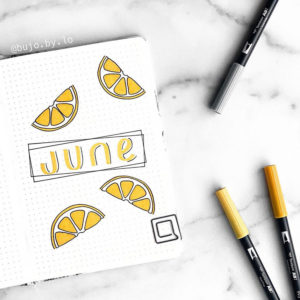 23 Beautiful June Bullet Journal Covers For 2023 To Inspire You - Juelzjohn